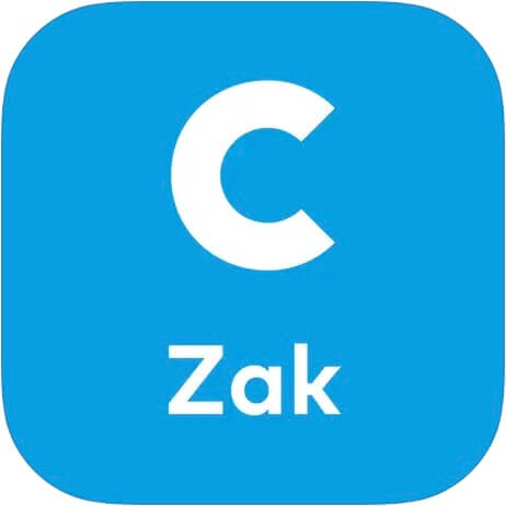 Logo Zak app Swiss bank