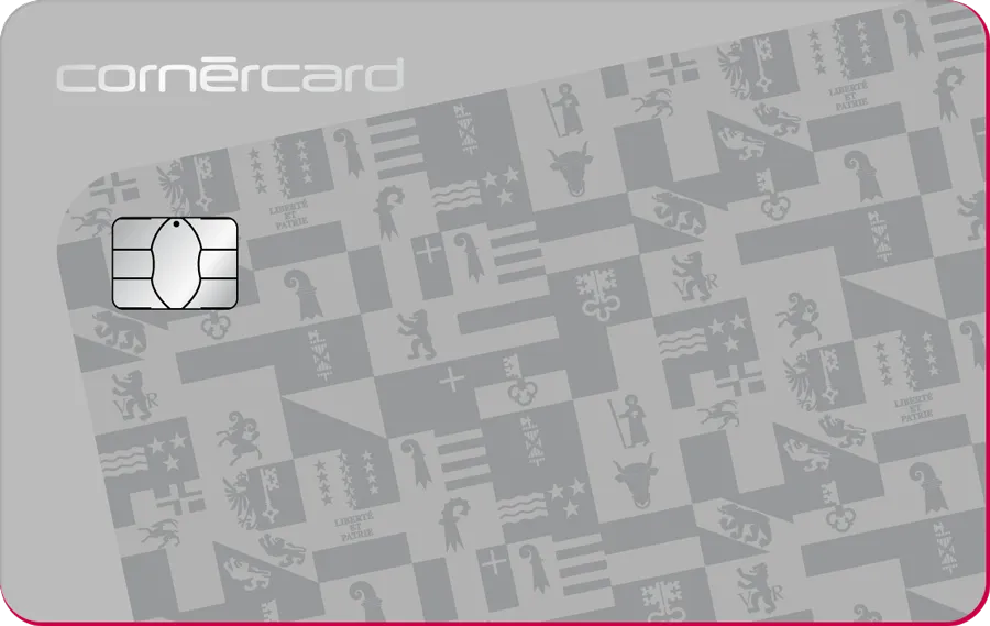 Cornercard Classic Visa:Mastercard silver classic color carte de crédit - Schweiz kreditkarte - swiss credit cards list HD