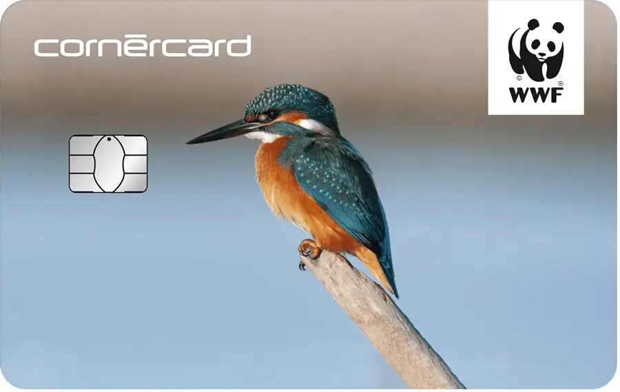 Cornercard WWF Visa credit card - Schweiz kreditkarte - swiss credit cards list HD