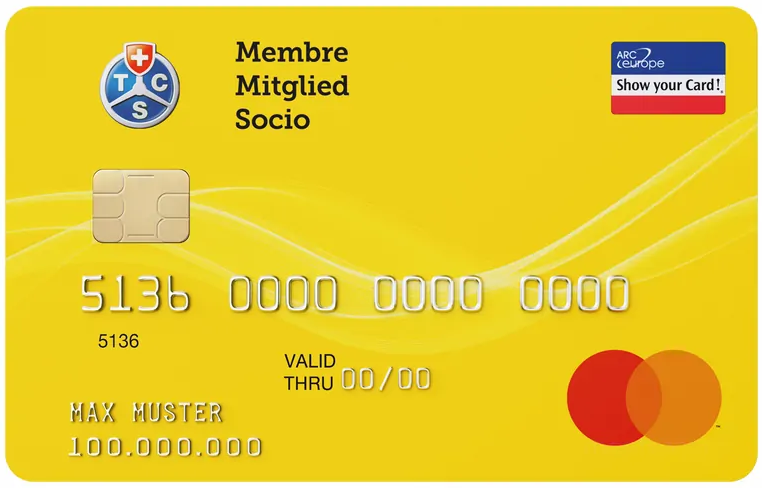TCS Member Mastercard carte de crédit - Schweiz kreditkarte - swiss credit cards list High Definition