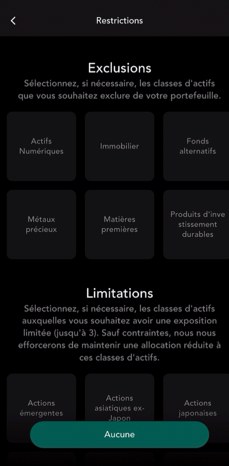 Alpian exclusion de secteurs d'investissement du portefeuille
