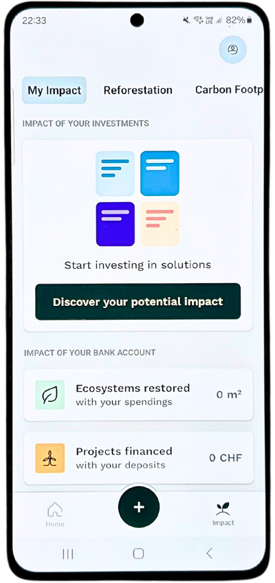 Radicant Investment My Impact indicators