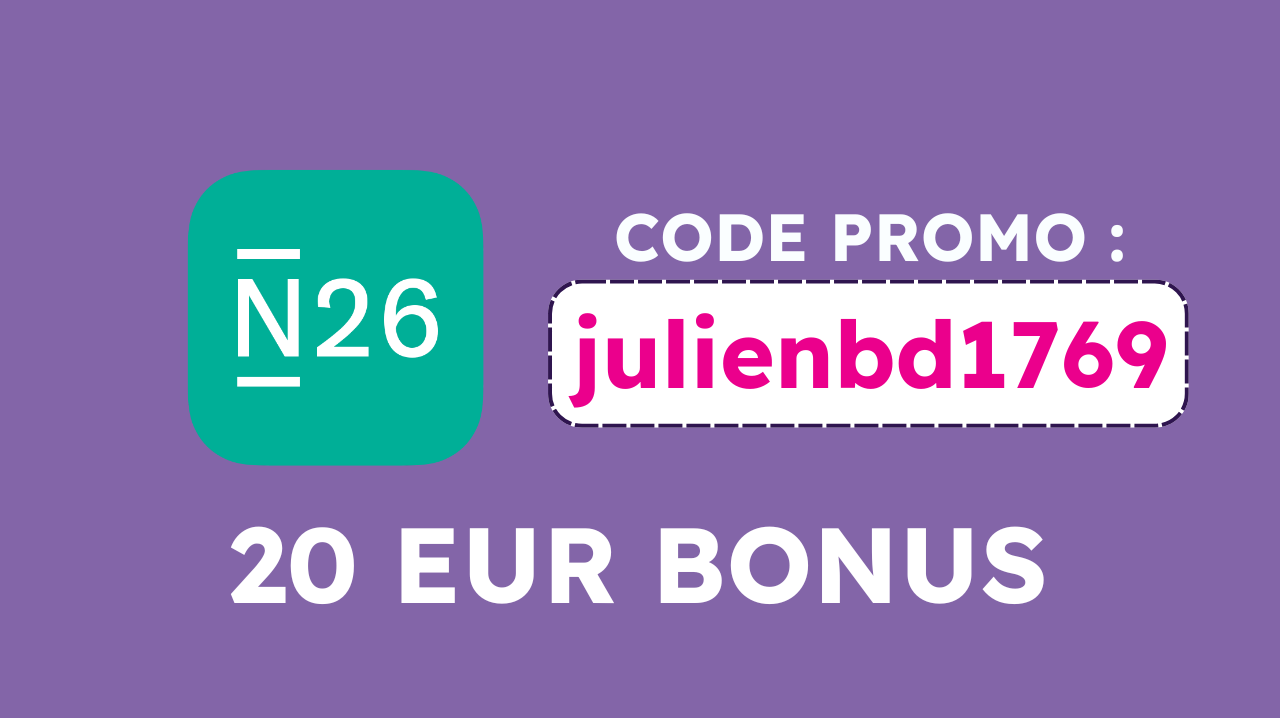Code promo N26 officiel (julienbd1769)