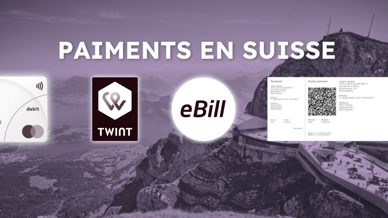 Moyens de paiement en Suisse