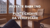 private banking punti chiave da verificare